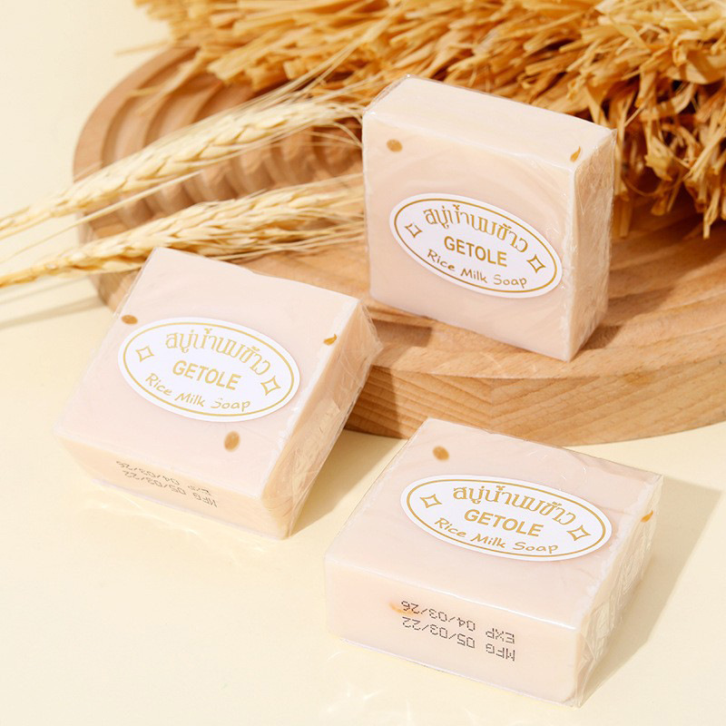 Spot Handmade Thai Rice Cleaning soap Bar for Tub and Bathe – Chilly-Processed Marriage ceremony Cleaning soap